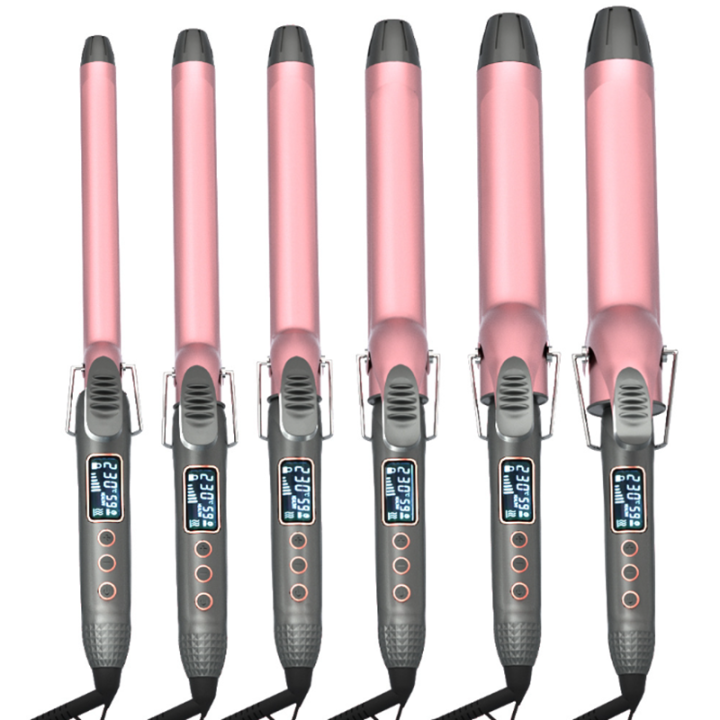 Electric Professional Ceramic Hair Curler Lcd Curling Iron Roller Curls Wand Waver Fashion Styling Tools