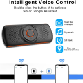Bluetooth in Car Speakerphone Speaker for Handsfree Talking, Wireless Car Music Player with Visor Clip.
