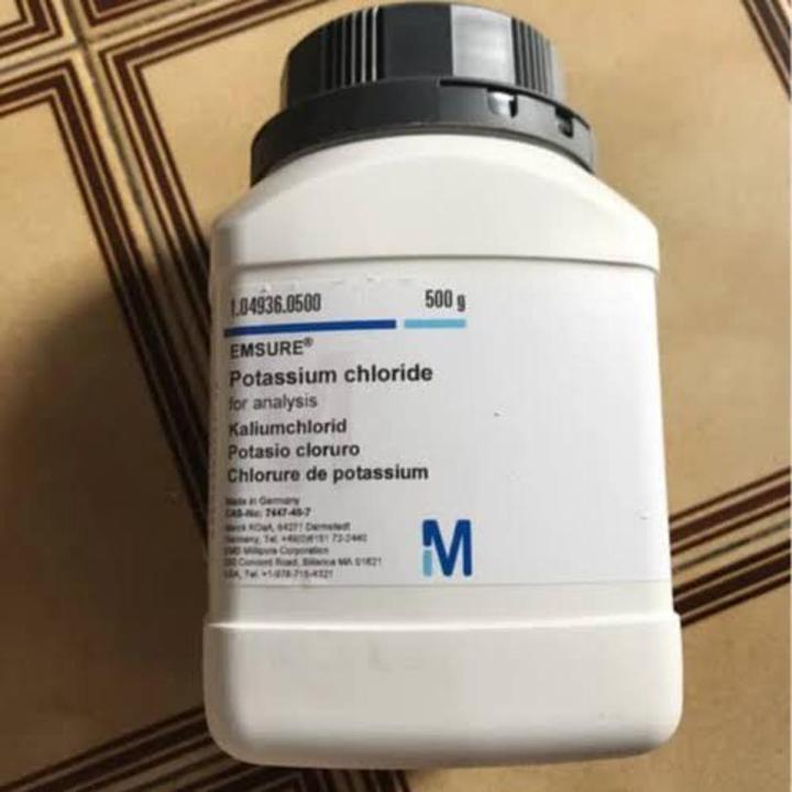 Potassium Chloride | KCL | E508 | 500gm | Merck - Germany | For Laboratory, Fertilizer & Other Uses |