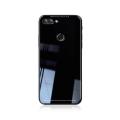 Tempered Glass Back Case for HUAWEI Y6 PRIME 2018 - Black. 