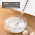 Milk Frother Handheld Three-Layer of Whisk- Operated Electric Foam Maker for Coffee, Latte, Hot Chocolate. 
