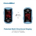 CHOICEMMED MD300C19 LED Blood Oxygen Finger Pulse Oximeter Oxywatch With FDA and CE Approved.