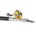 Telebrands As Seen on Tv MINI POCKET PEN FISHING ROD POLE WITH GOLDEN BAITCASTING REEL SET. 