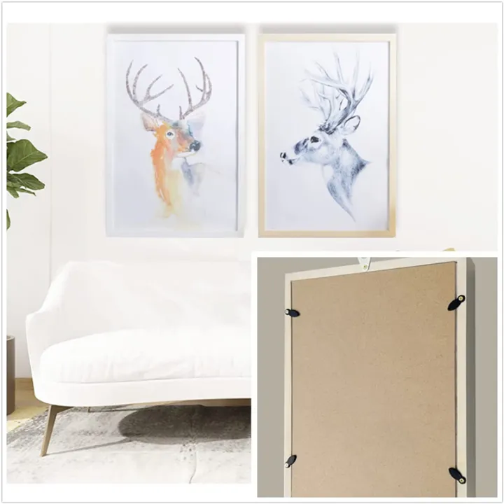 100Pcs%20Rotating%20Buttons%20Photo%20Frame%20Hooks%20Picture%20Frame%20Accessories%20Black%20with%20Screws%20-%20Image%202