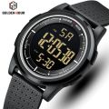 GOLDENHOUR Fashion Outdoor Sport Watch Men Multifunction Watches Alarm Clock Chrono 5Bar Waterproof Digital Watch reloj hombre.