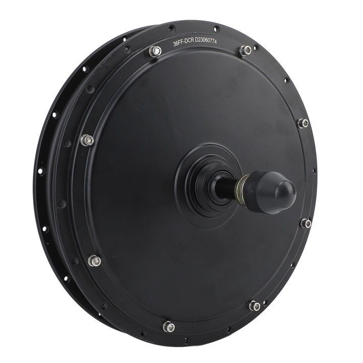 Electric Bike Rear Hub Motor Noiseless Large Power Rear Hub Motor Full Waterproof 500W Strong Carrying Capacity for Bicycle