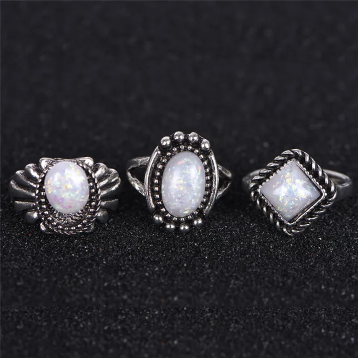 8PCS/Set%20Ring%20Silver%20White%20Fire%20Opal%20Ring%20Wedding%20Engagement%20Ring%20WomenJewelry%20-%20Image%204