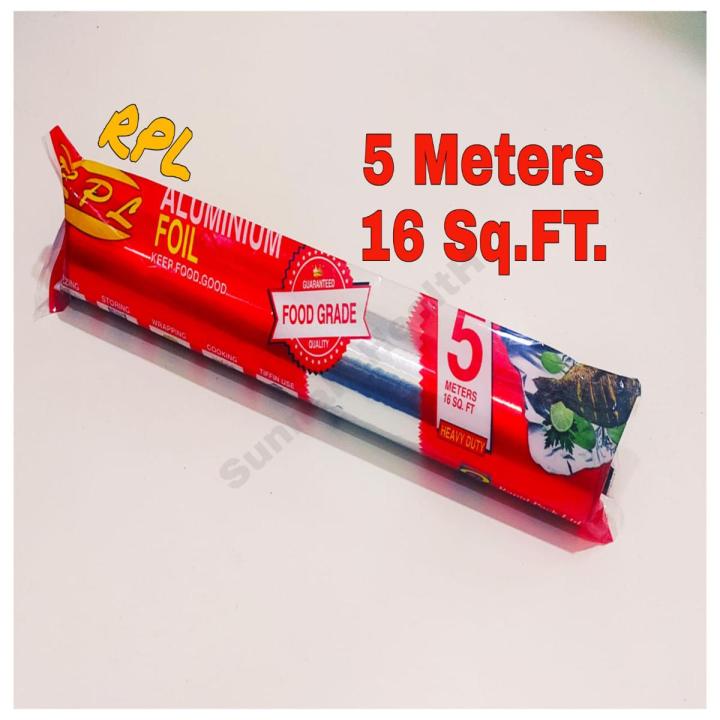 Aluminum Wrapped Foil Paper 16 Square Feet: Perfect for Roasting Chicken or Baking - 5 Meters of Quality Foil