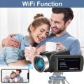 4k Digital Cameras Professional Camcorder for Vlog Video Camera WiFi 48MP Youtube Camera 18X Digital Zoom Camera Digital Webcam.