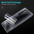 2in1 Protector Combo Pack for Xiaomi Redmi Note 10 Pro Max (Clear Screen Protector Glass+Back Hydrogel Protector Poly).