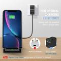 30W Wireless Charger Stand for iPhone 14 13 12 11 XS XR X 8 Wireless Fast Charging Dock Satation for Samsung S22 Phone Charger.
