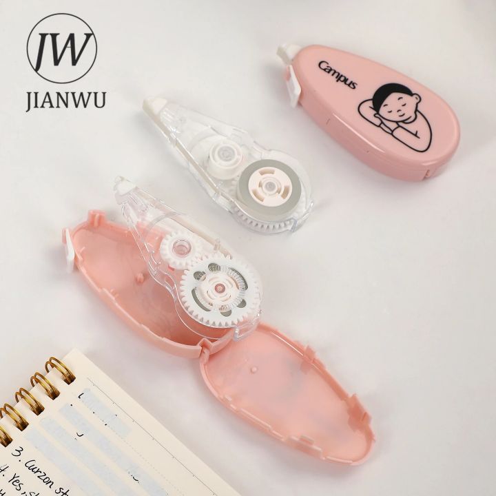 JIANWU%205mm*8m%20KOKUYO%20Cute%20Base%20Paper%20Correction%20Tape%20Portable%20Student%20Roller%20Strong%20Correction%20Adhesive%20Tapes%20Kawaii%20Stationery%20-%20Image%206