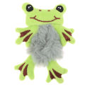 【Tech-savvy】 Cute Cartoon Frog Band For Girls Plush Ponytail Maruko Hair Tie Elastic Hair Ring Headwear Girls Kids Hair Accessories Demoo. 