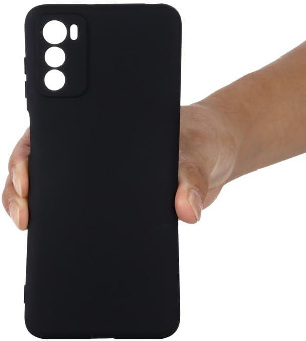 Motorola%20Moto%20G42,%20Slim%20Fit%20Silky%20And%20Soft%20Touch%20Finish%20Silicone%20Matte%20Finish%20TPU%20-%20Black%20(With%20Logo)%20-%20Image%203