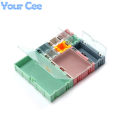 1pc SMD SMT IC Component Container Storage Boxes Diy Electronic Practical Jewelry Patch Box Case Green Blue Pink White Yellow.