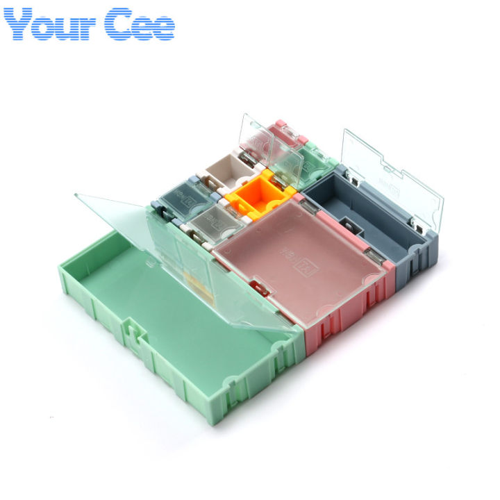 1pc%20SMD%20SMT%20IC%20Component%20Container%20Storage%20Boxes%20Diy%20Electronic%20Practical%20Jewelry%20Patch%20Box%20Case%20Green%20Blue%20Pink%20White%20Yellow%20-%20Image%204