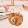 Simulation 1/12 Scale Miniature Storage Basket Micro Landscape for Bedroom. 