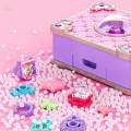Children's 3D Stickers Machine Xmas Present Handcraft Portable Fun Party Favor Little Jewelry.
