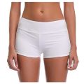 Women Running High Waist Bikini Bottoms Swim Briefs Beach Shorts Ruched Bottom Bottomed Sports Safety Drawstring Yoga Shorts. 