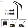 Foldable Wagon Push Handle Garden Carts Detachable Cart Trolley Handle.