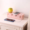 Table Cable Power Plug Storage Box Case Cord Wire Socket Safety Tidy Organiser. 