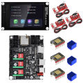 Makerbase MKS DLC32 V2.1 32bits Motherboard Offline Controller WIFI TFT Touch Screen TS24/TS35-R For Laser Engraving Machine.