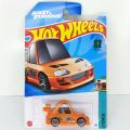 Hot Wheels 2023 Release (Mainline) Tooned 94 Toyota Supra  Orange Fast n Furious, Scale - 1:64. 
