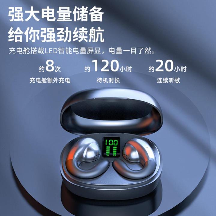 In-ear Bluetooth headset S29 long-term wear painless bone conduction wireless 2022 new clip ear sports waterproof
