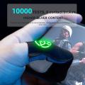 Finger Sleeve Luminous 1pair Game Controller Game Pad Accessories Thumb Sleeve Glove For Mobile Gaming Non-scratch Touch Screen. 