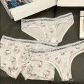 Couple Underwear Set Sanrios Y2K Hello Kitty for Women Men Anime Kawaii Kt Cartoon Hot Girl Underwear Bra Sports Shockproof. 