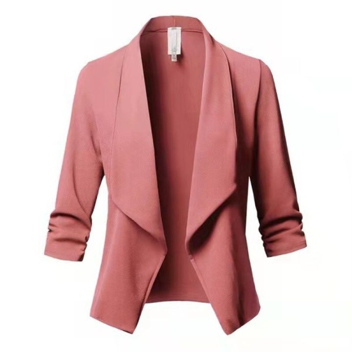 NEW%20Oversize%20Office%20Ladies%20Notched%20Collar%20Women%20Blazer%20Solid%20Autumn%20Jacket%20Pleated%20Sleeve%20Casual%20Female%20Suits%20Coat%2010%20Colors%20-%20Image%206