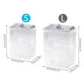 Aquarium fry incubator guppies transparent breeding box betta fish isolation box，S. 