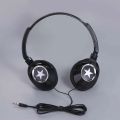 Flexible Wired Headphones Music Stereo HiFi Sound Foldable Headphones Noise Cancelling 3.5mm Over Ear Headset. 