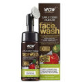 Wow Skin Science Apple Cider Vinegar Facewash W/ Brush 150ml. 