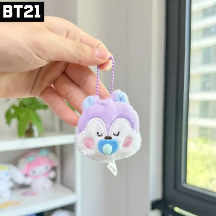 BT21%20Kawaii%20Popular%20Anime%20Cooky%20TATA%20Koya%20RJ%20Shooky%20Mang%20Chimmy%20Mini%20Plush%20Keychain%20Pendant%20Baby%20Pacifier%20Plush%20Doll%20Bag%20Pendant%20Ornament%20Gift%20-%20Image%206