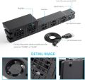 Cooling Fan For Sony PS4 Pro Slim Game Console Play Station Playstation PS 4 Cooler DC 5V USB Refrigerator Ventilator Portable.