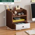 (Ready Stock in Malaysia) Modern Student Desk Storage Shelves Small Bookshelf Economic Simple Shelf. 