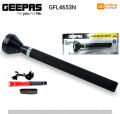 Geepas Rechargeable LED Flashlight - GFL4653N with 5000mah Hybride big battery. 
