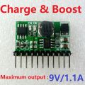 2024 10W 3.7V 4.2V Charger 5V 6V 9V 12V Discharger Board DC DC Converter Boost Step-up Module UPS diy Li-lon LiPo lithium battery Myhappinessisyou. 
