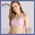 6 Pcs Set Women's Solid Non-Padded Sports Bra / Gym / Daily Use Comfort Semis Bra.