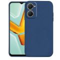 For Vivo Y18 / Y18e / Y03 (4G) Slim Matte Cover Liquid Silicone Stylish and Protective Back Cover Case For Vivo Y18 / Y18e / Y03 (4G) phone case.