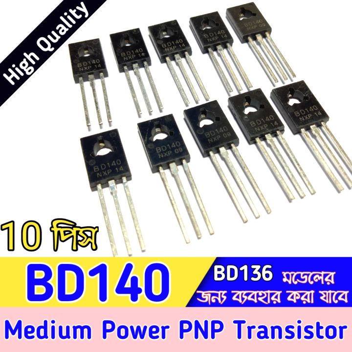 BD140%20PNP%20Power%20Transistor%20-%2010Pcs%20Medium%20Power%20Transistor%20bd140%20pnp%20Transistor%20bd140%20transistor%20is%20bd136%20transistor%20(%20Equivalent%20)%20-%20Image%202