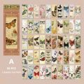 RHS Online 50PCS Moon Weaving Series Washi Stickers Album Diary Journaling Decorative Crafts Scrapbooking DIY Sticker Book. 