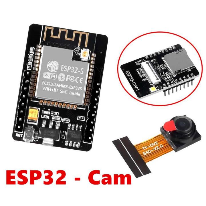 ESP32-CAM WIFI + BLUETOOTH MODULE CAMERA MODULE DEVELOPMENT BOARD ESP32 ...