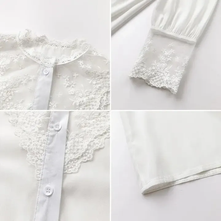 PLAZSON%20Summer%20Women%20Blouse%20Lace%20Patchwork%20Chiffon%20White%20Shirt%20Long%20Sleeve%20Button%20Elegant%20Office%20Lady%20Tops%20Korean%20Style%20Clothes%20-%20Image%206