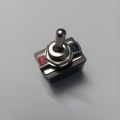 SELF-LOCK 45mm Metal Toggle Switch 6 Pin AC 250V 3A 2 Positions SPST ON-OFF Miniature Toggle Latching Switch Self Locking Switch With 14mm Handle For Car Bus Truck CNG. 