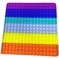 Big Size Push Pop Fidget Toy, Big Rainbow pop, Toys for Kids and Adults / 2021 Super Big Size Sensory Toy Stress Reliever Pop It Go Bang. 