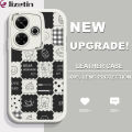 Jizetin for Redmi 13 Xiaomi Poco M6 4G Back Cover Bear Daily Activity Lambskin Texture PU Leather Back For Girls Boys Soft Phone Case.