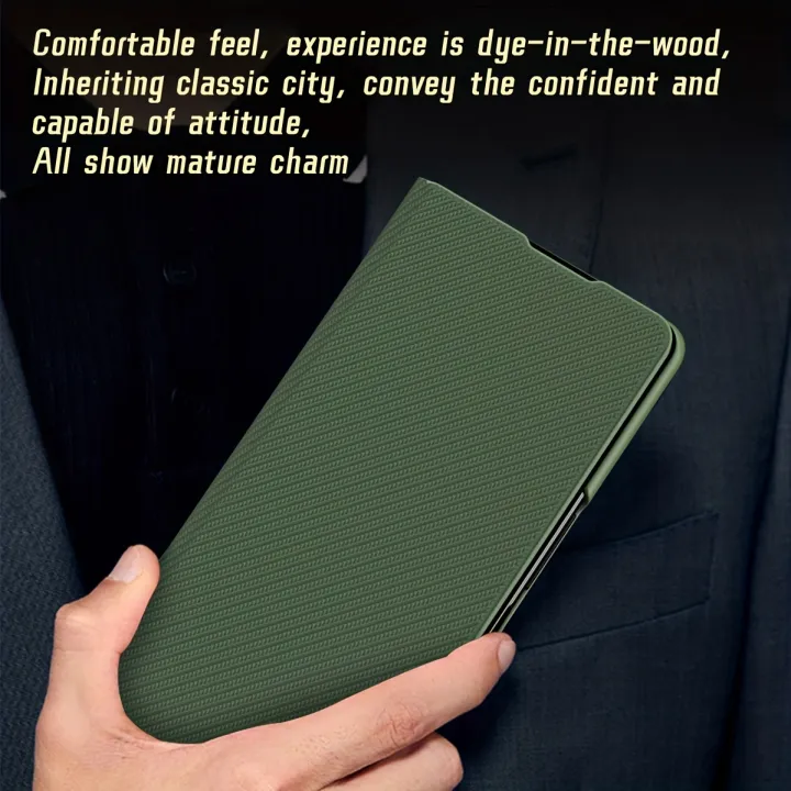 For%20Samsung%20Z%20Fold5%20Fold3%20Mobile%20Phone%20Case%20W23%20Folding%20Screen%20Flip%20Kevlar%20Carbon%20Fiber%20Pattern%20Protective%20Cover%20-%20Image%207