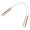 BRADOO-11 sizes 2.0mm-5.0mm 40 cm Bamboo Circular Needles. 